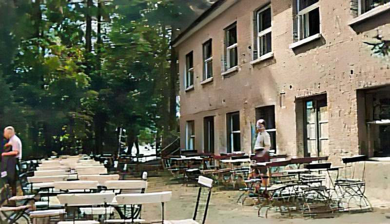 Die Geschichte des Waldschlösschens 11 Brotterode Thueringen Gaststaette Gehege 1955