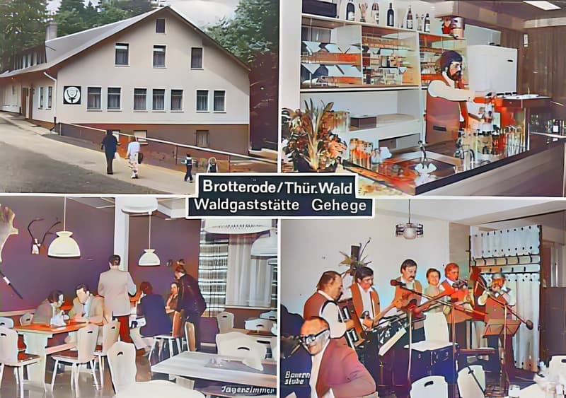 Die Geschichte des Waldschlösschens 13 Waldschloesschen Gehege 1983