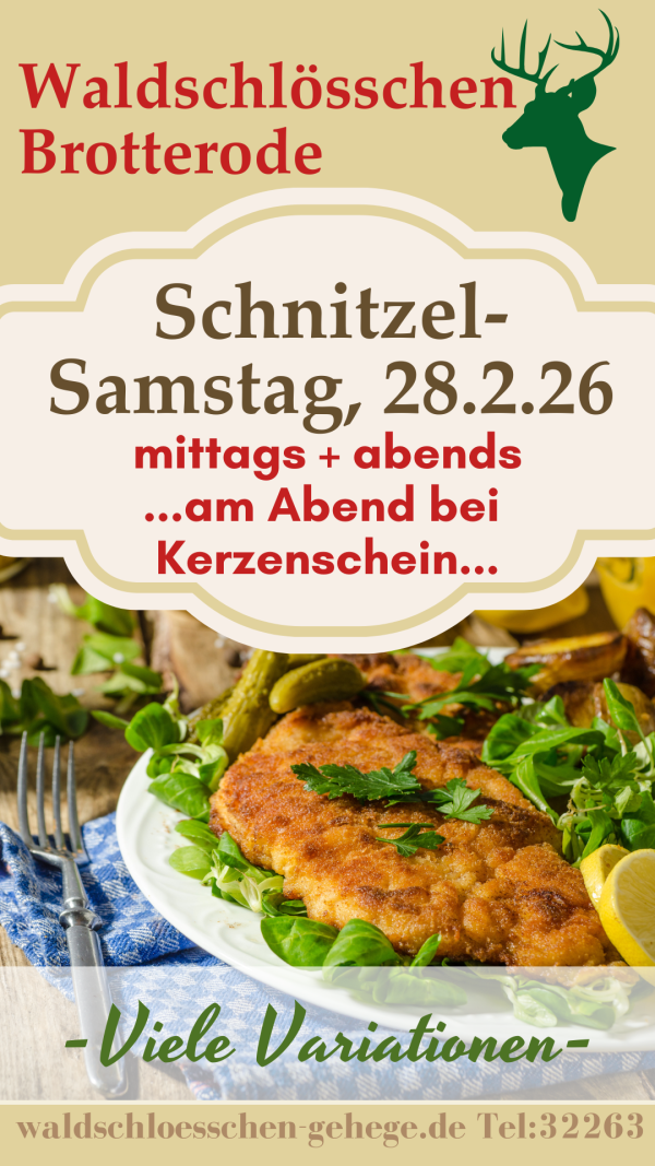 schnitzel samstag